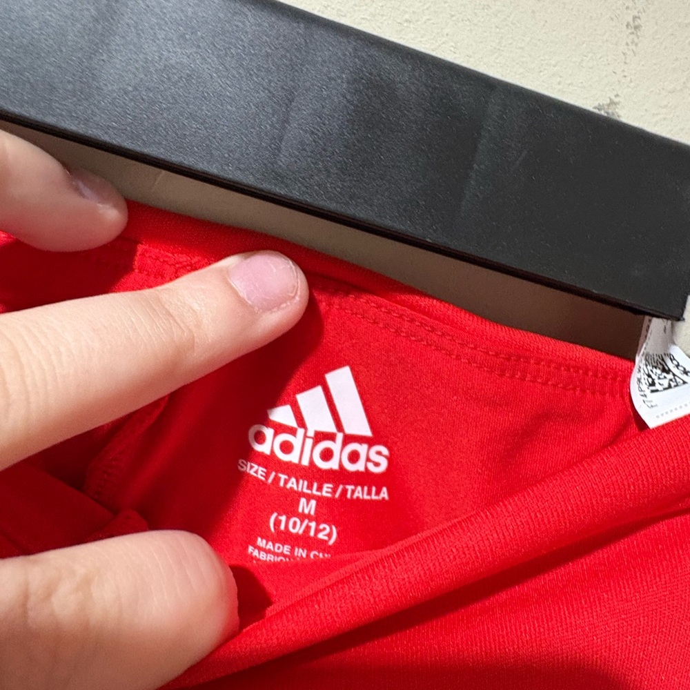 Adidas Kids Skort in Red and Blue - Picture 5 of 5